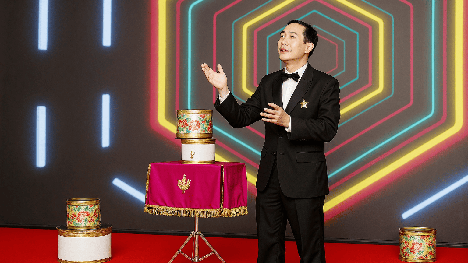 魔术师：王术艺 