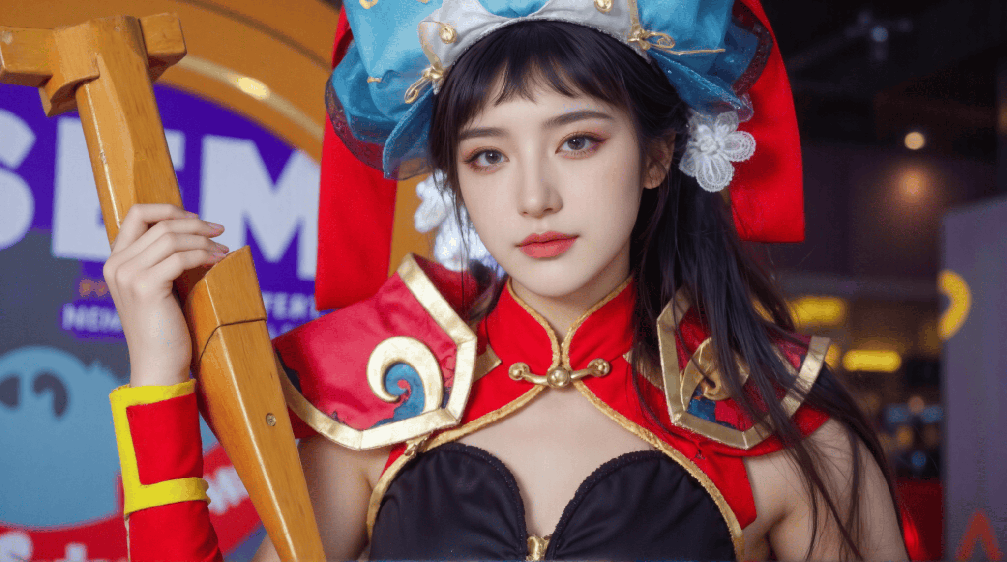 抖音短视频 SUMIX KTV 虞姬  COSPLAY